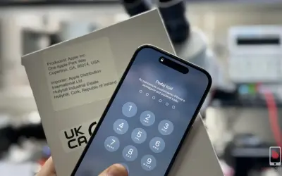 iPhone 15 zablokowany po wymianie baterii. Sprawdzamy, ile kosztuje wymiana baterii w iPhone 15.
