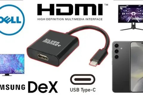 Zmień smartfon w PC! Podłącz telefon do monitora kablem USB-C