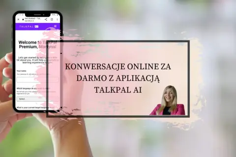 Darmowe konwersacje online z aplikacją TalkPal AI. Martyna wita się z Tobą, gotowa do nauki języka.