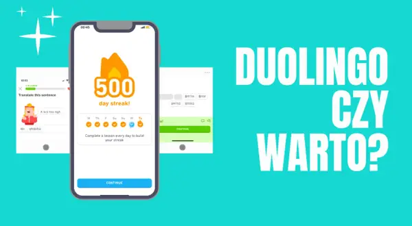Aplikacja Duolingo z 500-dniową serią lekcji. Czy warto?