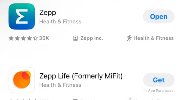 Aplikacje Zepp i Zepp Life do monitorowania zdrowia, idealne do współpracy z wagą Xiaomi.