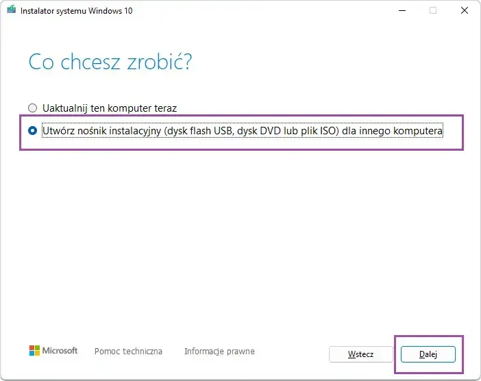 Bootowalny pendrive Windows 10: 2 metody, by zawsze mieć ratunek