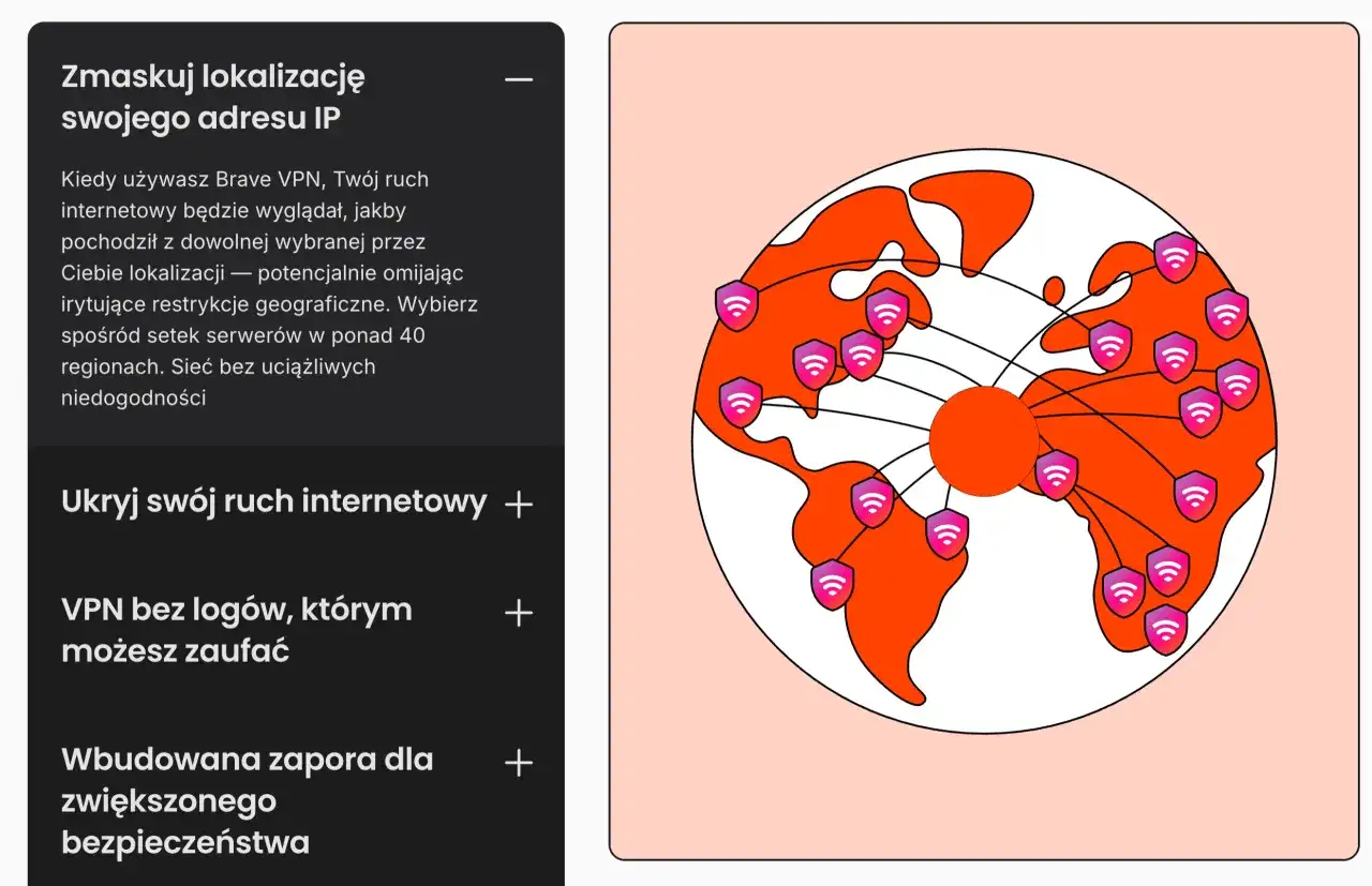 Brave VPN - co daje i kiedy warto go włączyć?