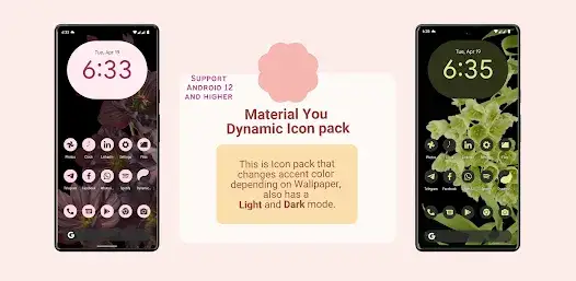 Material You ikony android