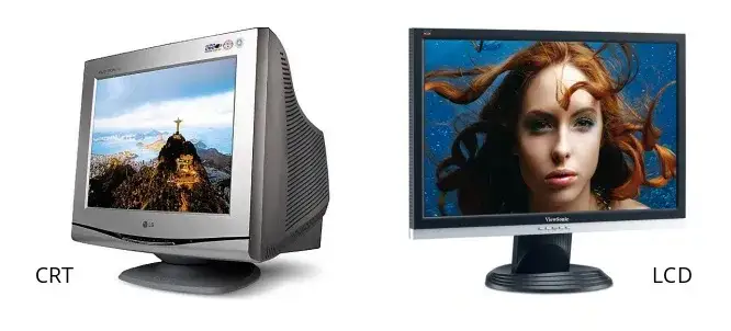 różne typy monitorów komputerowych