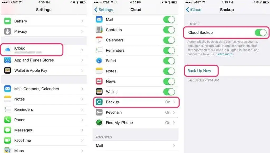iPhone przygotowanie do aktualizacji kopia zapasowa