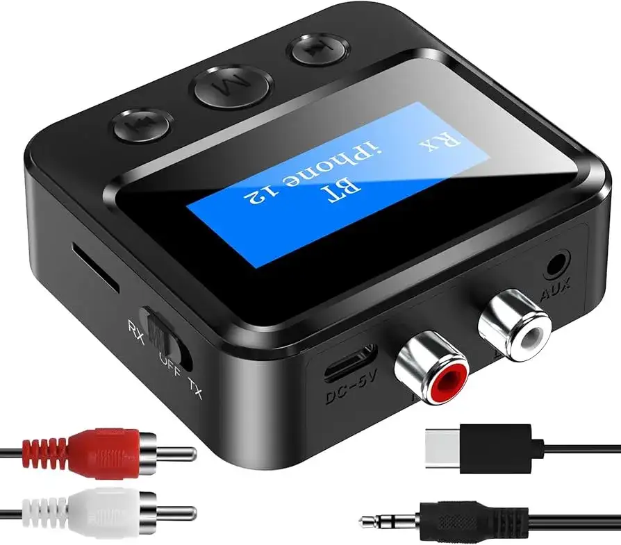 Transmiter Bluetooth do telewizora, adapter audio TV