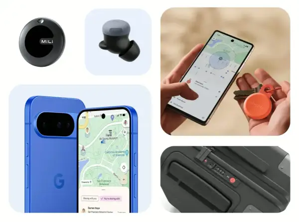 Gdzie jest telefon? Na ekranie smartfona mapa z lokalizacją kluczy i lokalizator MiLi.